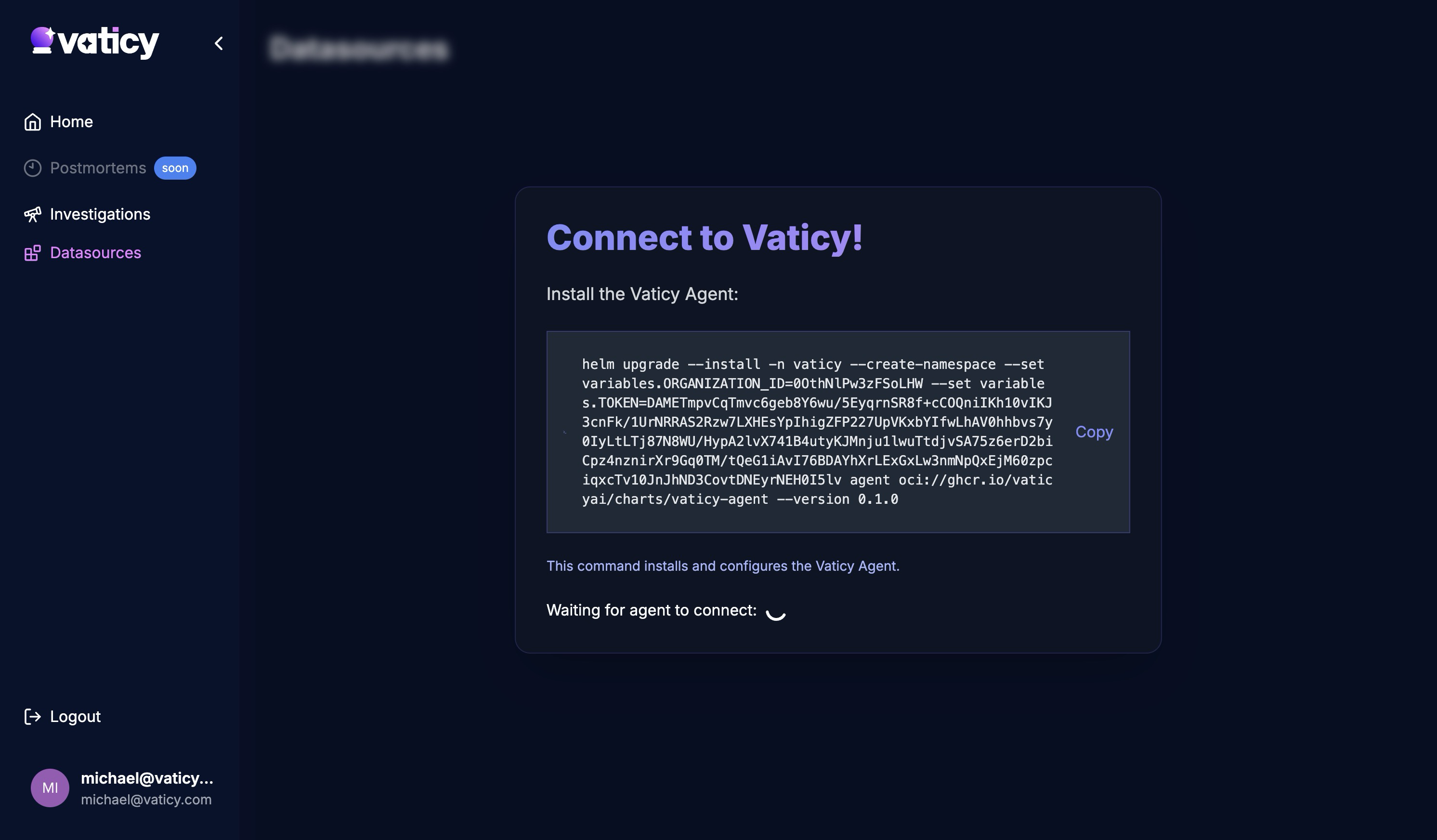 connect vaticy